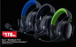 Harvey Norman Razer BlackShark V3 X HyperSpeed Wireless Headset offer