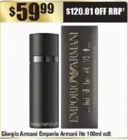 Chemist Warehouse Giorgio Armani Emporio Armani He offer