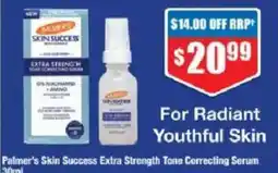 Chemist Warehouse Palmer's Skin Success Extra Strength Tone Correcting Serum offer