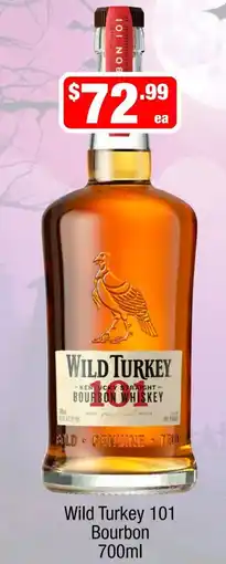 Liquor Stax Wild Turkey 101 Bourbon offer