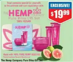 Chemist Warehouse The Hemp Company Pure Bliss Gift Set offer