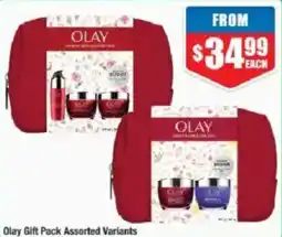 Chemist Warehouse Olay Gift Pack Assorted Variants offer