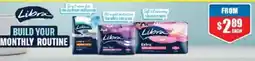 Chemist Warehouse Libra sanitary pads offer