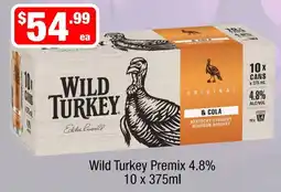 Liquor Stax Wild Turkey Premix offer