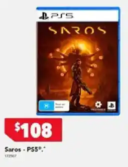 Harvey Norman Saros - PS5 offer
