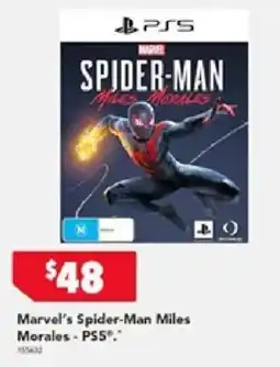 Harvey Norman Marvel's Spider-Man Miles Morales - PSS®. offer