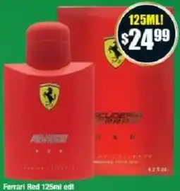 Chemist Warehouse Ferrari Red edt offer