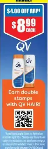 Chemist Warehouse QV Hair offer