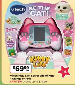 Toyworld VTech Kitty Life: Secret Life of Kitty offer