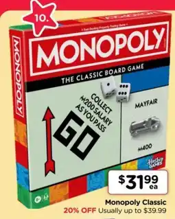 Toyworld Monopoly Classic offer