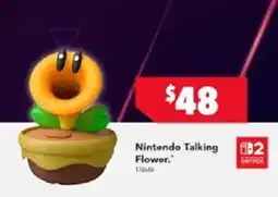Harvey Norman Nintendo Talking Flower. offer