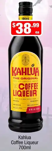Liquor Stax Kahlua Coffee Liqueur offer