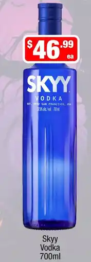 Liquor Stax Skyy Vodka offer