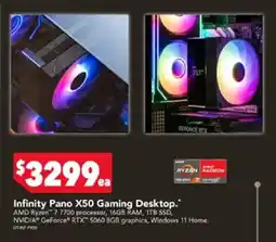 Harvey Norman Infinity Pano X50 Gaming Desktop offer