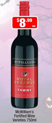 Liquor Stax McWilliam's Fortified Wine Varieties offer