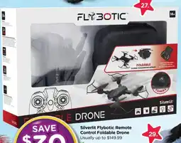 Toyworld Silverlit Flybotic Remote Control Foldable Drone offer