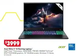 Harvey Norman Acer Nitro V 16 Gaming Laptop offer