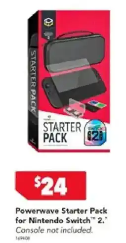 Harvey Norman Powerwave Starter Pack for Nintendo Switch 2. offer