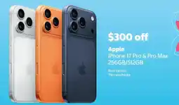 Costco Apple iPhone 17 Pro & Pro Max offer