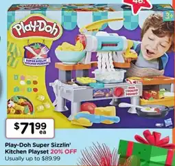 Toyworld Play-Doh Super Sizzlin' Kitchen Playset offer