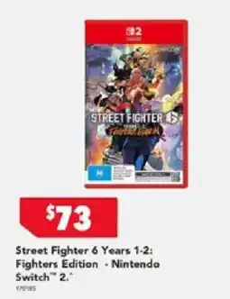 Harvey Norman Street Fighter 6 Years 1-2: Fighters Edition - Nintendo Switch 2. offer