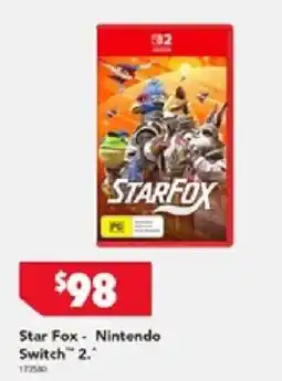 Harvey Norman Star Fox - Nintendo Switch offer