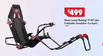 Next Level Racing F-GT Lite Foldable Simulator Cockpit