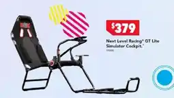 Harvey Norman Next Level Racing GT Lite Simulator Cockpit offer