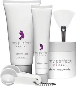 Priceline My Perfect Cosmetics My Perfect Facial 10 Treatments 1 Kit offer