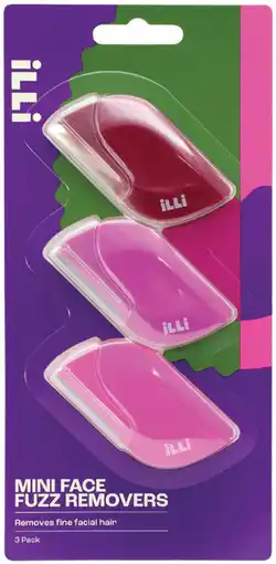 Priceline iLLi Mini Face Fuzz Removers offer