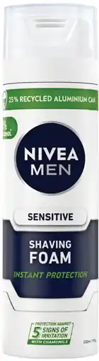 Priceline Nivea Men Sensitive Shaving Foam offer