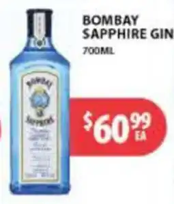 Star Liquor Bombay Sapphire Gin offer