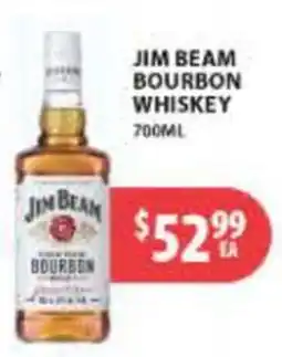 Star Liquor Jim Beam Bourbon Whiskey offer