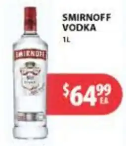 Star Liquor Smirnoff Vodka offer