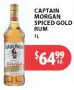 Star Liquor Captain Morgan Spiced Gold Rum offer