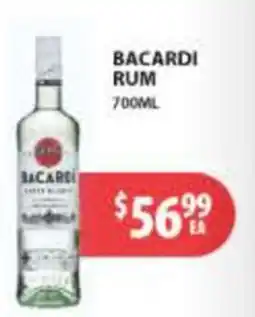Star Liquor Bacardi Rum offer