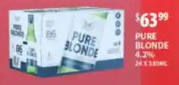 Star Liquor Pure Blonde offer