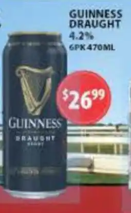 Star Liquor Guinness Draught offer