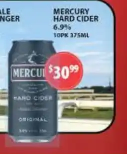 Star Liquor Mercury Hard Cider offer