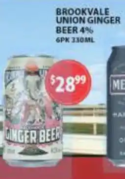 Star Liquor Brookvale Union Ginger Beer offer