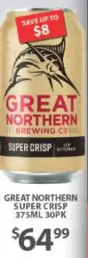 Star Liquor Great northern super crisp offer
