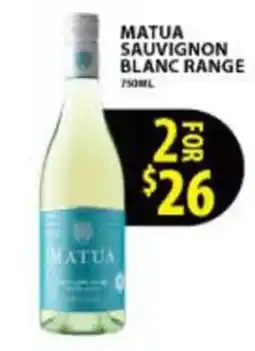 Star Liquor Matua Sauvignon Blanc Range offer
