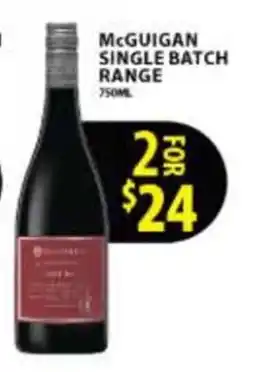 Star Liquor McGuigan Single Batch Range offer