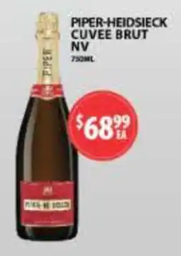 Star Liquor Piper-Heidsieck Cuvee Brut NV offer