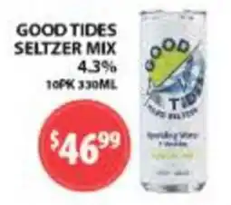 Star Liquor Good Tides Seltzer Mix offer
