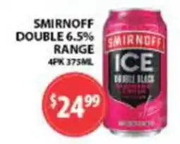 Star Liquor Smirnoff Ice Double Black offer
