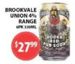 Star Liquor Brookvale Union Vodka Red Pub Soda offer