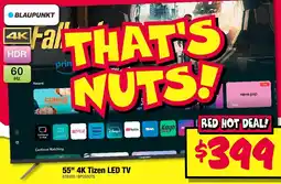 JB Hi-Fi BlAupunkt 55" 4K Tizen LED TV offer