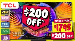 JB Hi-Fi TCL Google TV with Gemini offer