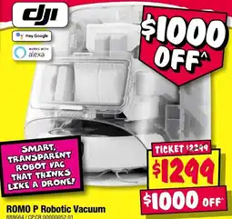 JB Hi-Fi DJI ROMO P Robotic Vacuum offer